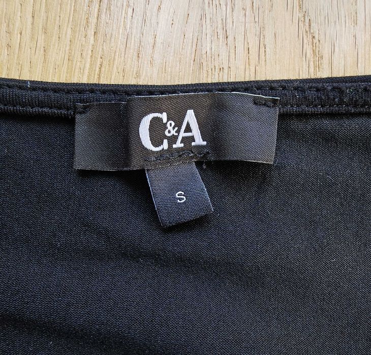 Czarny damski top C&A