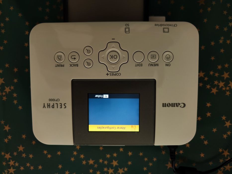Impressora Canon Selphy CP1000 - NOVA