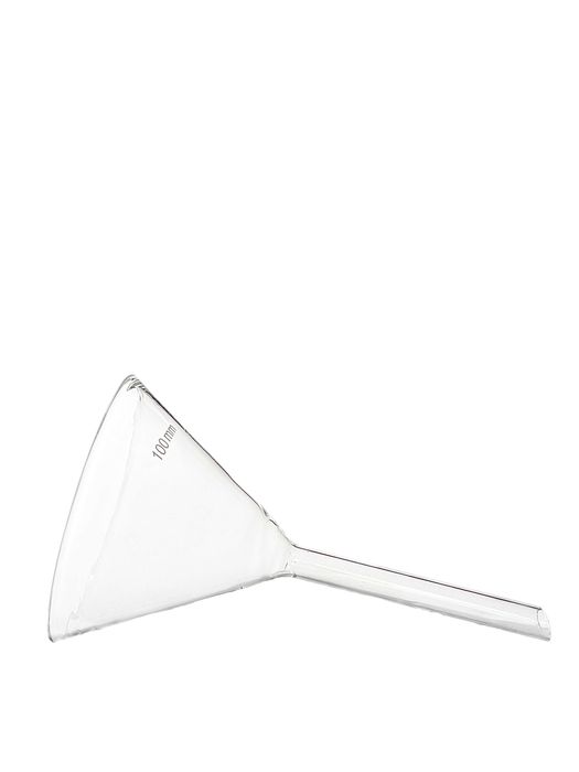 Воронка\лейка грушевидная, цилиндрическая, с диском (стекл.\PTFE кран)