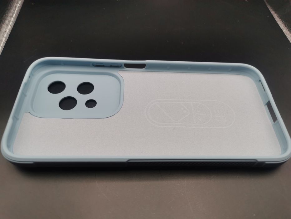 Etui do Honor 200 Lite, pancerne, shockproof, błękitne, nowe!