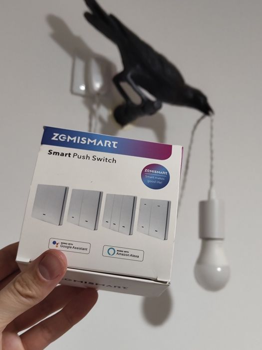 Zemismart Curtain Wall Switch Zigbee