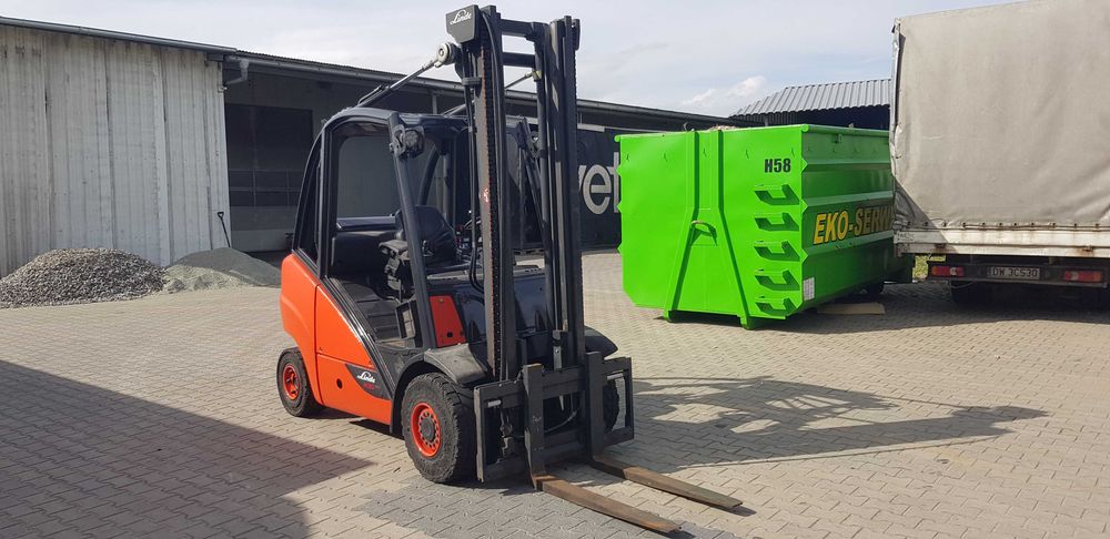 Linde H30T 3 tony  wózek widłowy przesuw boczny