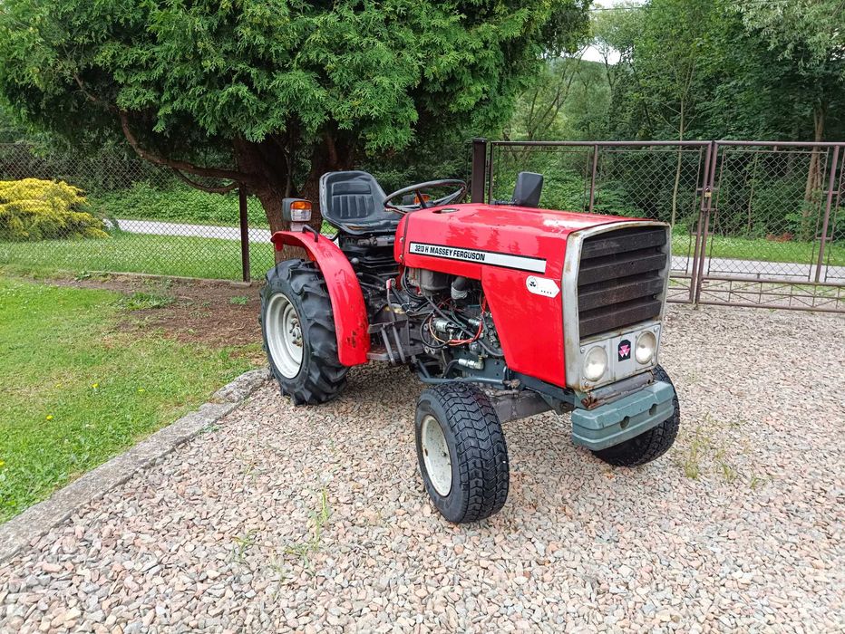 Traktorek ogrodniczy sadowniczy Massey Ferguson Kubota 35KM