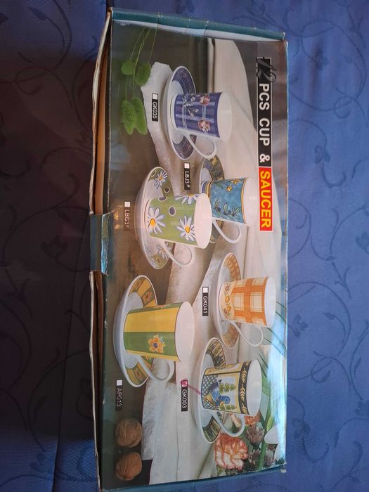 Conjunto de 6 chávenas em embalagem original GK003