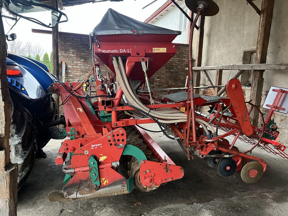 Zestaw uprawowo-siewny Kverneland Accord Pneumatic DA-L 3m siewnik brona