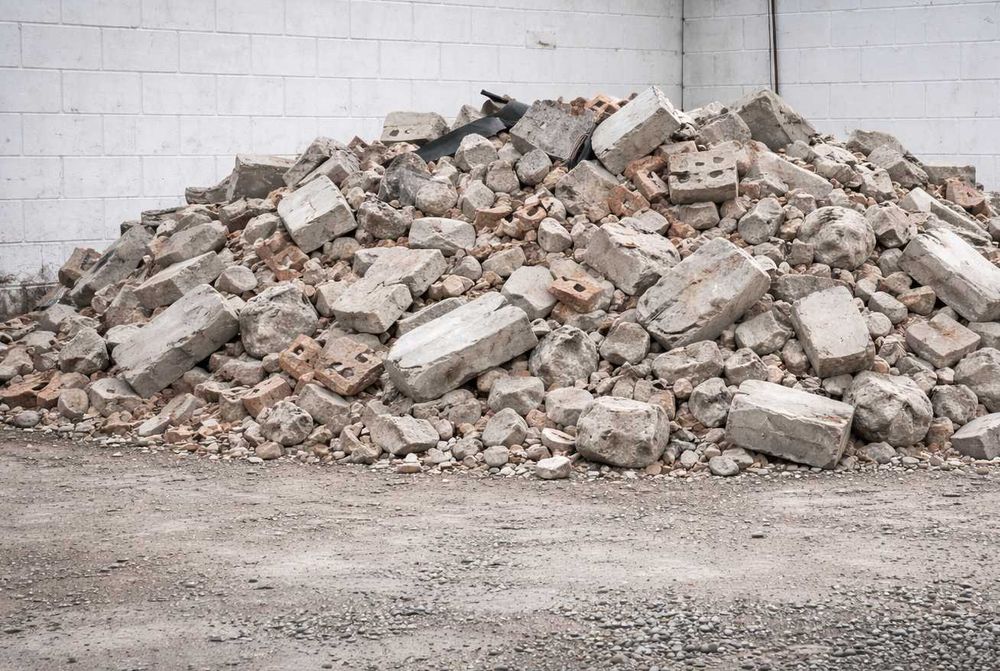 Skup gruzu betonowego 15 zł za tonę