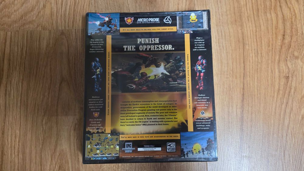 PC 7th legion premierowe USA wydanie folia