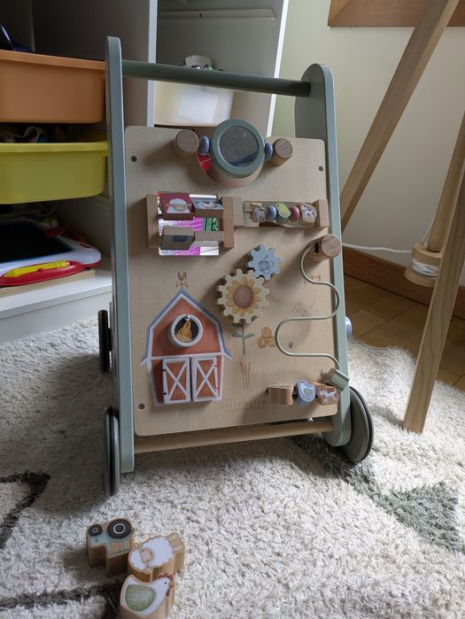 Andador Little Dutch Carrinho de Atividades Little Farm