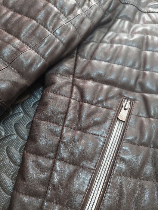 Kurtka skórzana Milestone klasa premium nowa M