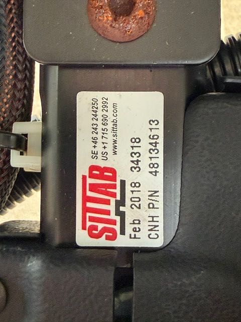 Armrest CNH nr 48134613 podłokietnik z joystick do kombajnu elektryczny