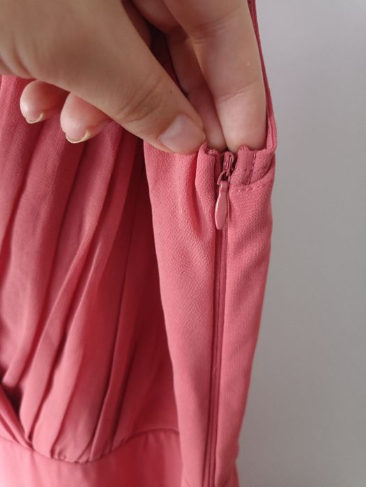 Vila rozmiar 38/40 M/L długa sukienka maxi na wesele dla świadkowej