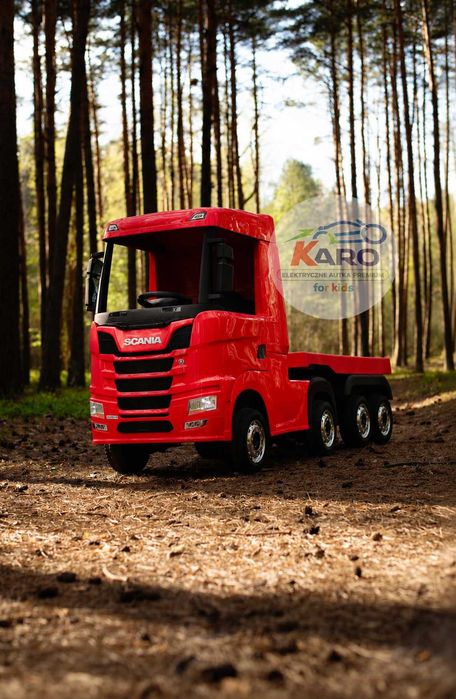 Auto na akumulator Scania 500R HL698 TIR Autko Dla Dzieci Pojazd 4x4