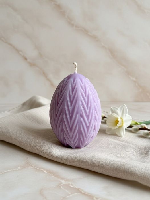 Великодні свічки писанки ручної роботи  Декор та подарунок