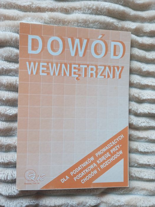 Dowód wewnętrzny K 12
