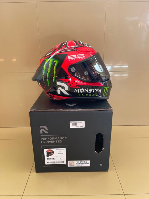 Capacete HJC RPHA 1 quartararo réplica Mc1