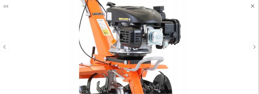 Kultywator glebogryzarka  spalinowa do ziemi gleby LONCIN 5KM 36 - 60 cm