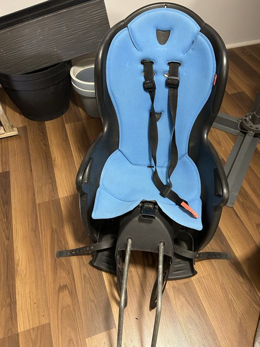 Fotelik rowerowy Hamax dla dziecka Niebieska wkładka