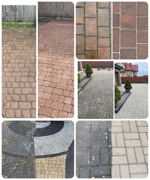 Mycie ciśnieniowe kostki, elewacji - SŁUPSK i okolice
