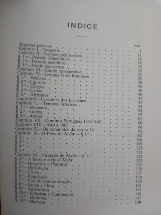 A Monografia de Alvor