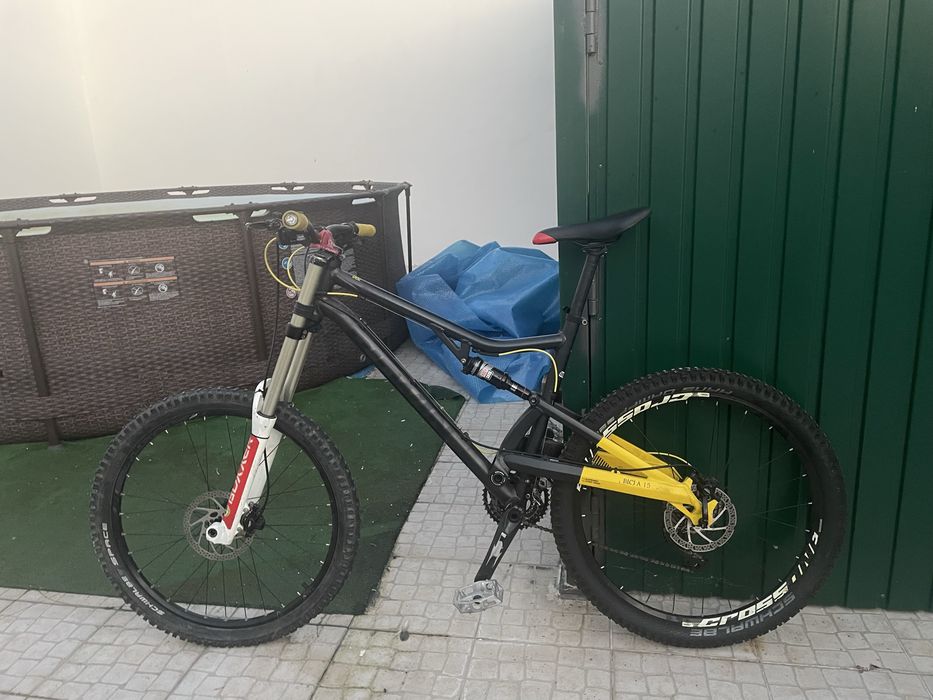 Bicicleta de enduro btwin 700 S