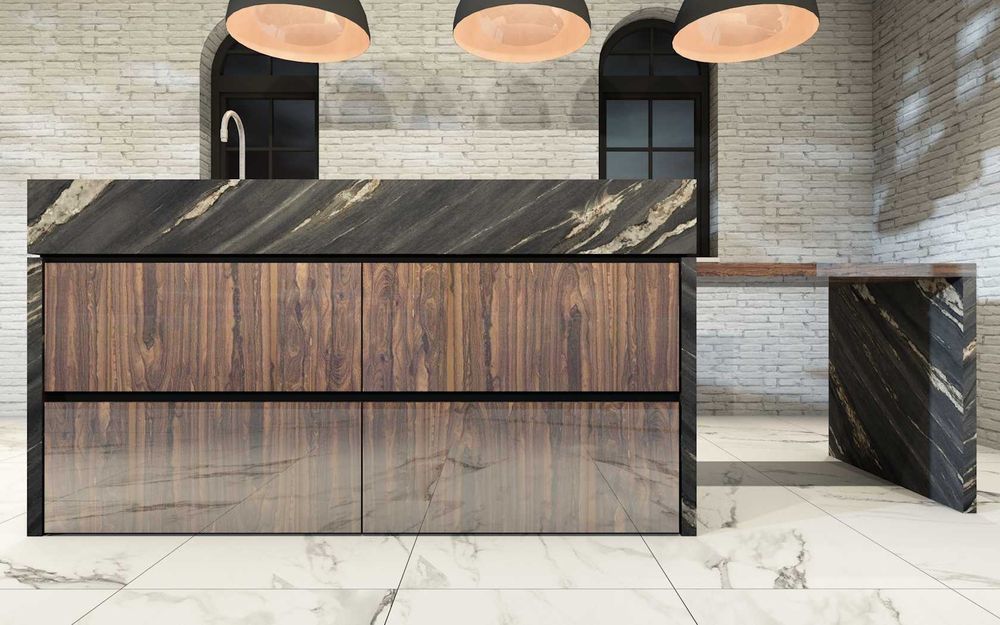 Кухонний острів авторський дизайн InTheHouse