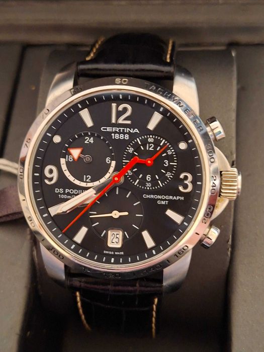Zegarek męski Certina Ds Podium Big Size GMT Chrono