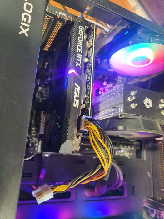 Компьютер Ryzen 5 5600, 16 Гб DDR4 3200, RTX3060Ti 8 Гб, 250 Гб nvme.