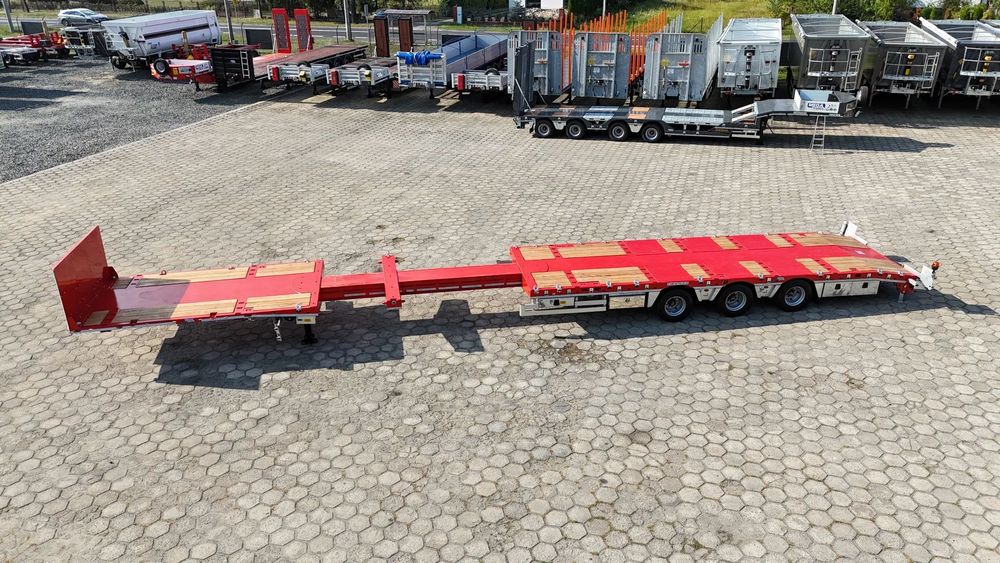 PLATFORMA ROZCIĄGANA TELEMEGA 13.600mm + 4.000mm/7.500mm rozciągu, ADR EX3, kontenery, konstrukcje, maszyny  PLATFORMA ROZCIĄGANA TELEMEGA 13.600mm + 4.000mm/7.500mm rozciągu, ADR