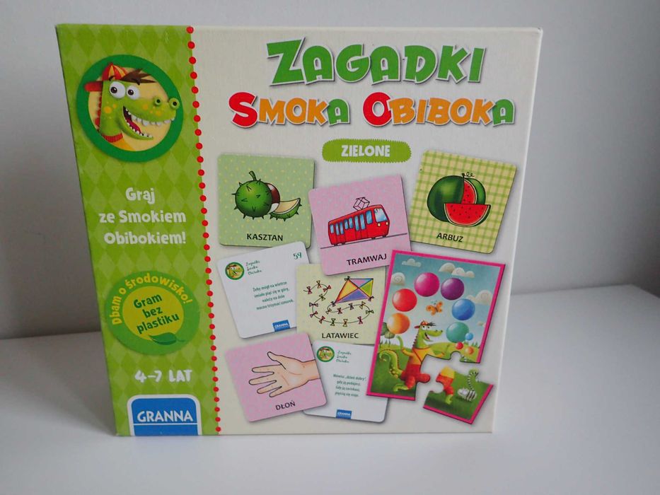 gra zagadki Smoka obiboka zielone