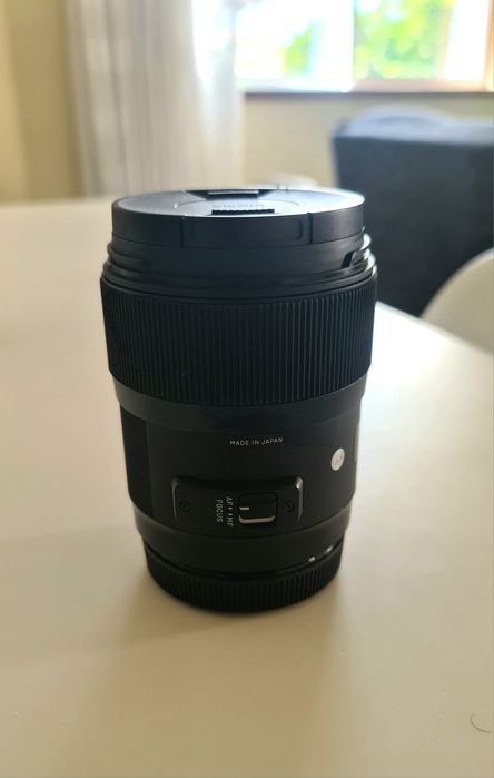 Sigma 35mm f/1.4 DG HSM Art mount canon ef...para reparação ou peças
Canon EF - Para reparar
Vendo Sigma 35mm f/1.4 DG