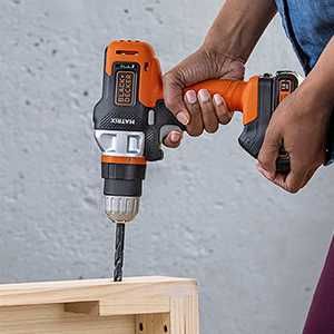 Шуруповерт BLACK+DECKER 20V MAX MATRIX комбінований набір