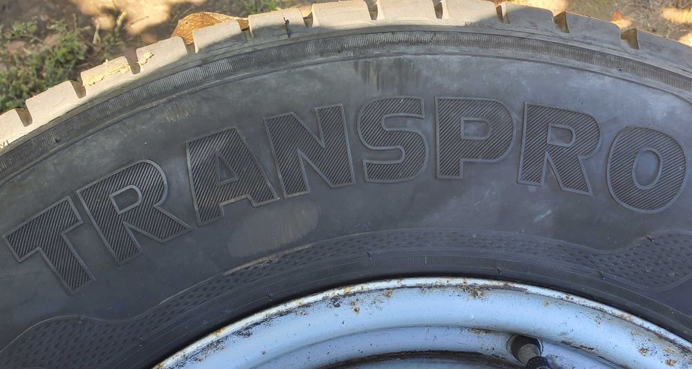 Летние шины 215/75R16C, Kleber Transpro на дисках R16 Фиат Дукато.