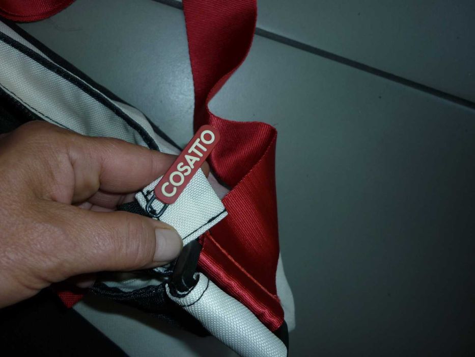 Cosatto torba w marynarskim stylu z kokardą