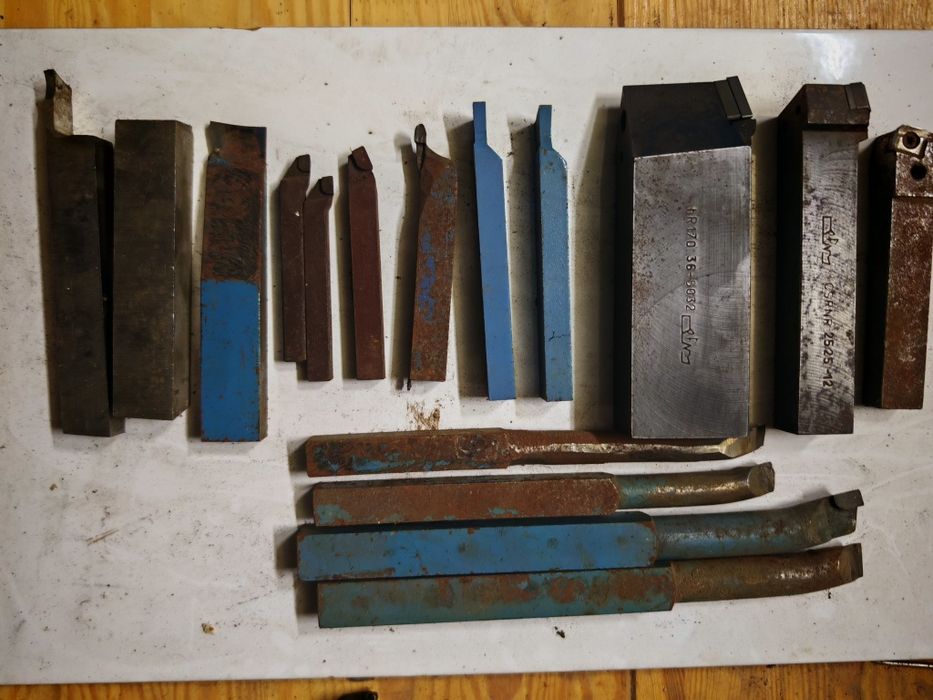 Zestaw noży tokarskich