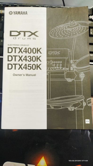 perkusja elektroniczna yamaha DTX 430K uzywana