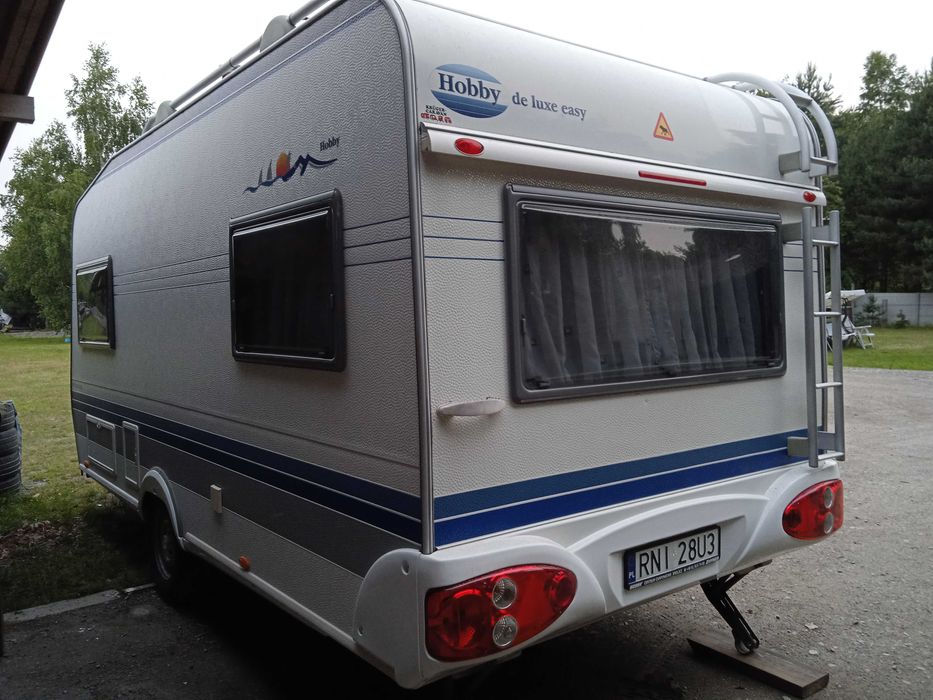 Przyczepa kempingowa hobby Pilne