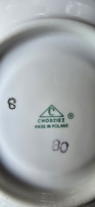 Zestaw kawowy Chodzież PRL