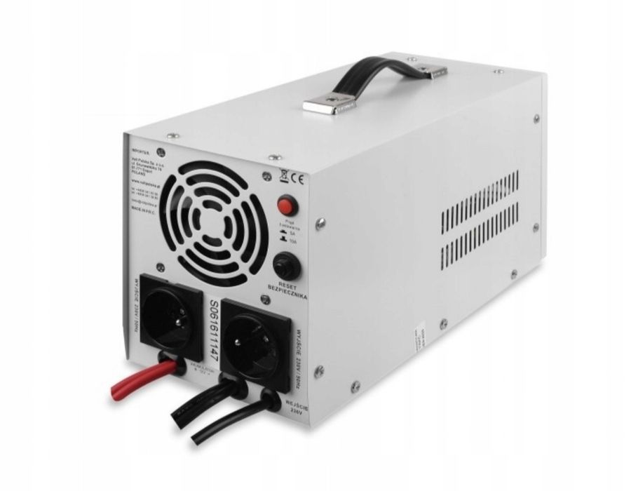 Volt 1000W zasilacz ups, przetwornica napiecia - zestaw z akumulatorem