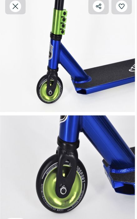 Трюковий самокат AMIGO STUNT DELUXE 110мм з компресією HIC