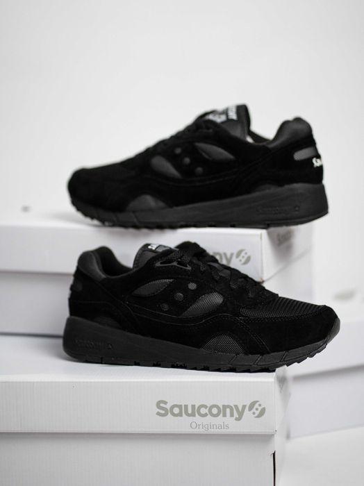 Мужские оригинальные кроссовки Saucony Shadow 6000 S70441-72 Black