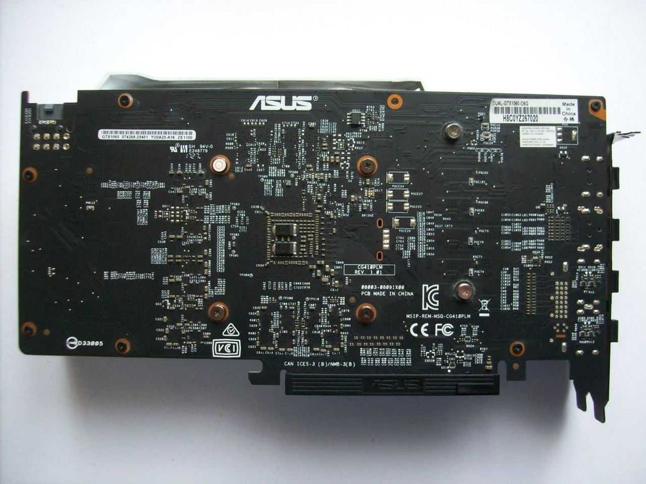 Karta graficzna Asus GeForce GTX 1060 Dual OC - 6GB