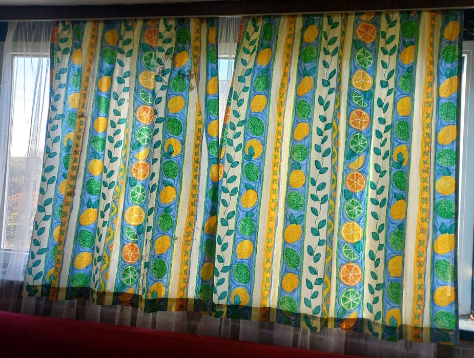 Штори комплект бязь