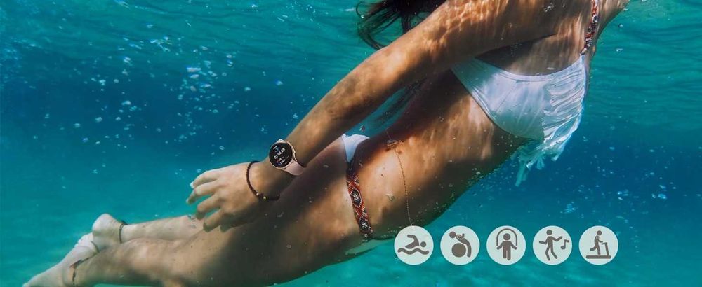 ZESTAW Smartwatch damski polskie menu pomiary sport rozmowy 3 paski