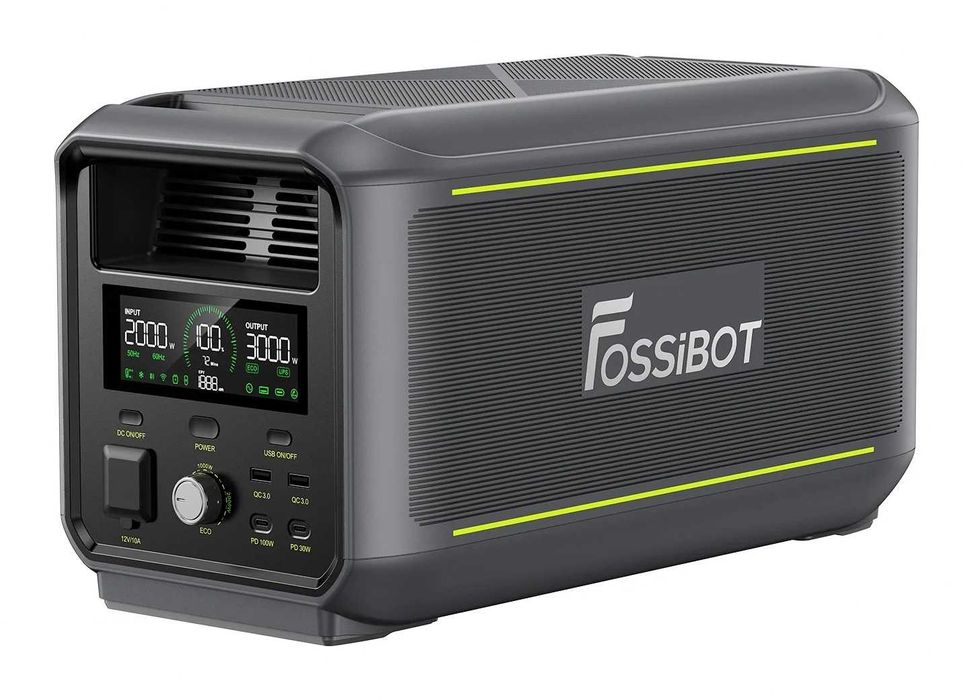 Зарядна станція Fossibot F3000, 3000 Вт, 2048 Вт*год