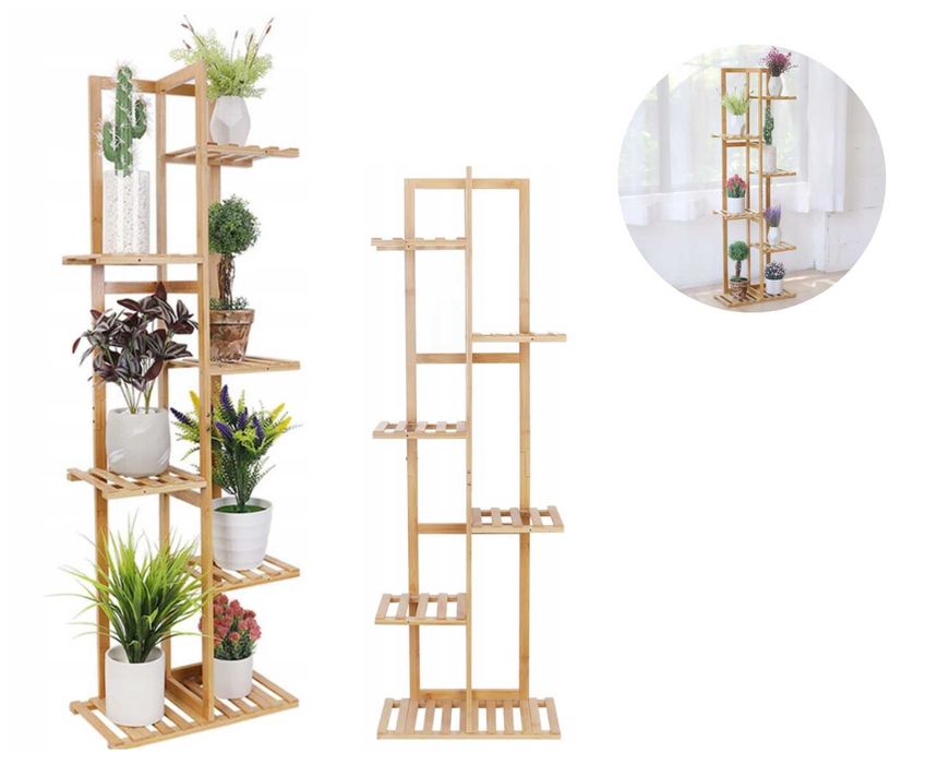 Stojak kwietnik stojąca doniczka na kwiaty półka