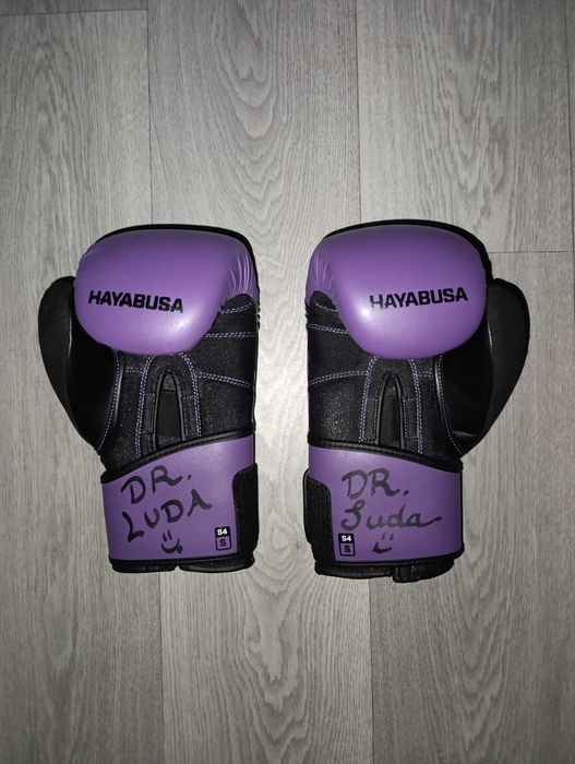 Боксерські перчатки Hayabusa S4 розмір S фіолетові