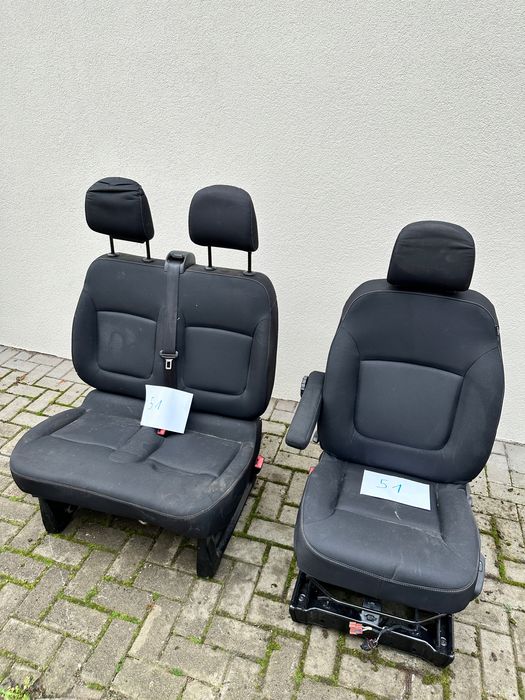 renault trafic iii komplet foteli kanapa fotel