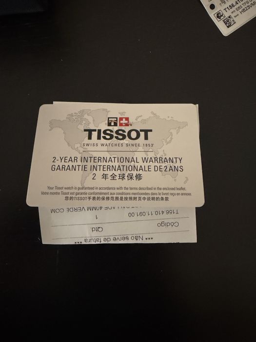 Tissot Ballade 40mm - Prateado e verde com garantia