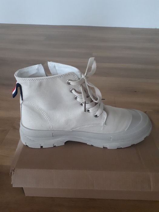 Trampki wysokie r. 39 40 damskie trapery sabatina canvas