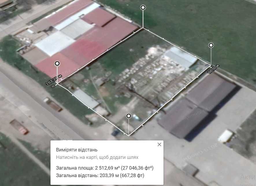 Продажа коммерческой территории с коммуникациями Киевская трасса